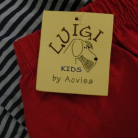 LUIGI KIDS BOYS RED AND BLUE FIRE TRUCK OUTFIT SIZE 6 - Picture 7 of 7